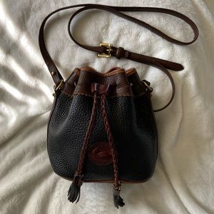 Rare Vtg Mini Teton Dooney & Bourke Bucket Bag
